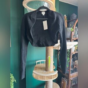 A New Day cropped bolero cardigan, size small, NWT